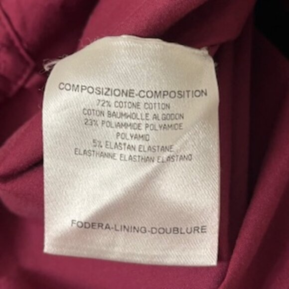 Gucci Blouse in burgundy color, Size 40, Made in Italy - Picture 7 of 9